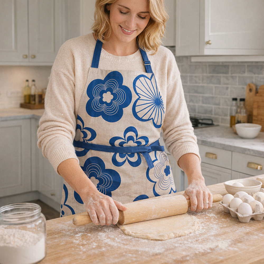 Printed Cotton Waterproof Comfort Fit Cooking Baking Chef Arm Oversleeve