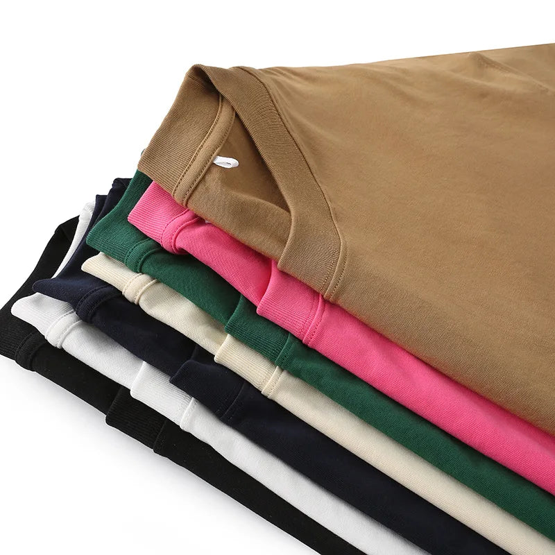 High Quality 100% Cotton Blank Men's T-shirts