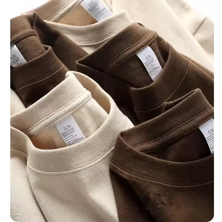 High Quality 100% Cotton Blank Men's T-shirts